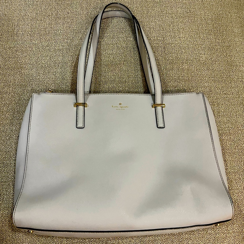 Kate Spade Work Tote Cedar Street Jensen Tote, light gray